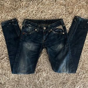 Replay Women's Straight Leg Jeans - Dark Blue Wash